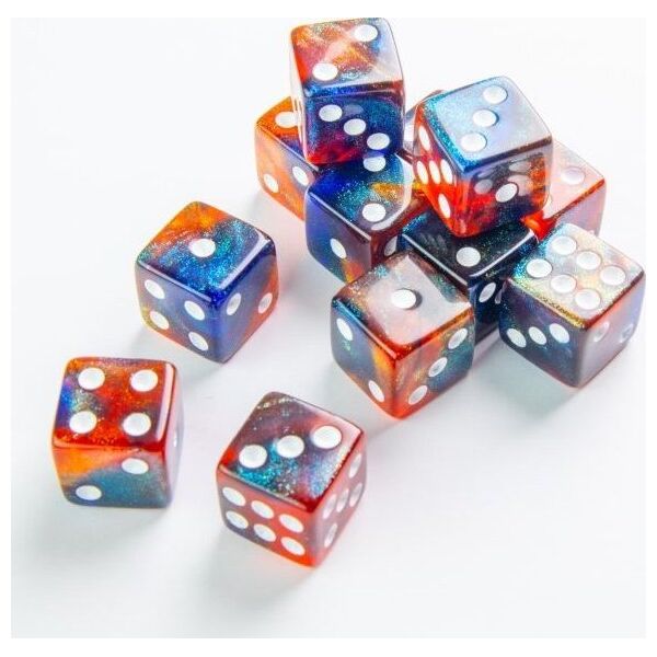 Gamegenic Gamegenic: Galaxy Series - D6 Dice Set (16 mm) - Mars