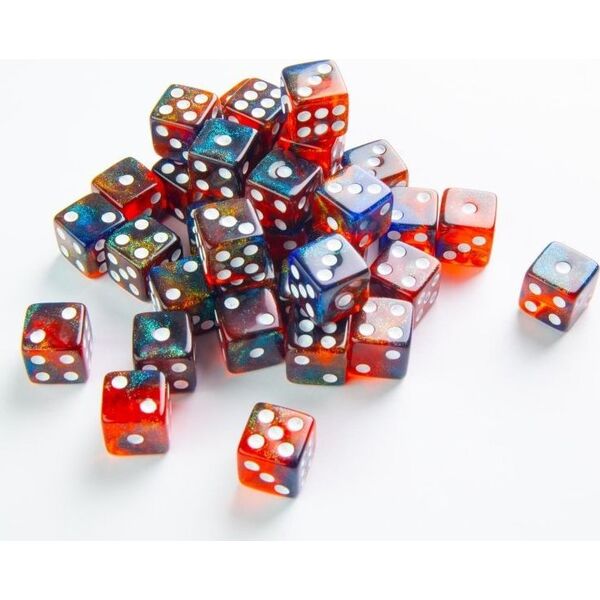 Gamegenic Gamegenic: Galaxy Series - D6 Dice Set (12 mm) - Mars