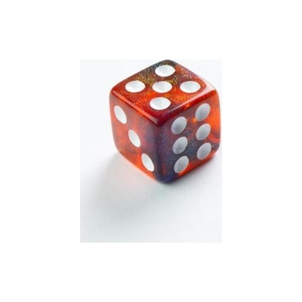 Gamegenic Gamegenic: Galaxy Series - D6 Dice Set (12 mm) - Mars