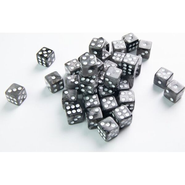Gamegenic Gamegenic: Galaxy Series - D6 Dice Set (12 mm) - Moon