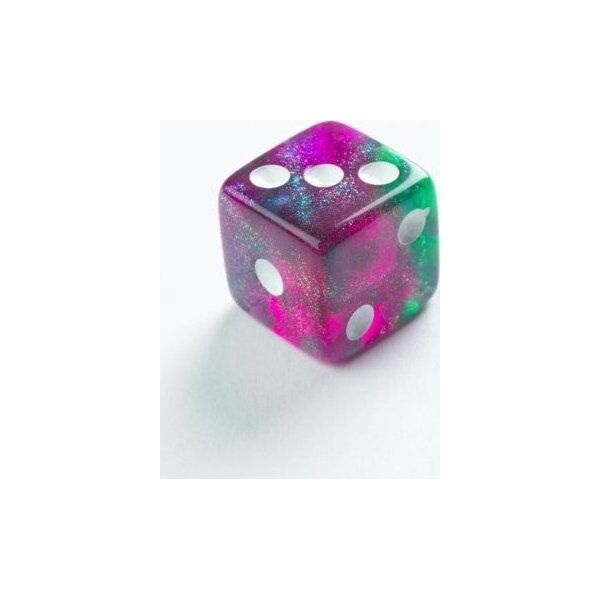 Gamegenic Gamegenic: Galaxy Series - D6 Dice Set (12 mm) - Aurora
