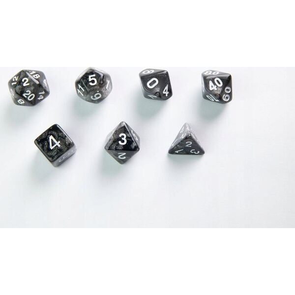 Gamegenic Gamegenic: Galaxy Series - RPG Dice Set - Moon