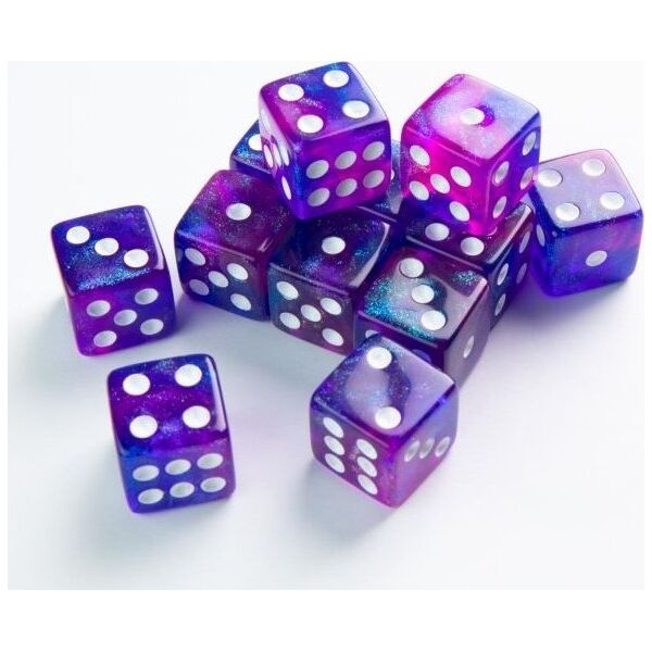 Gamegenic Gamegenic: Galaxy Series - D6 Dice Set (16 mm) - Nebula