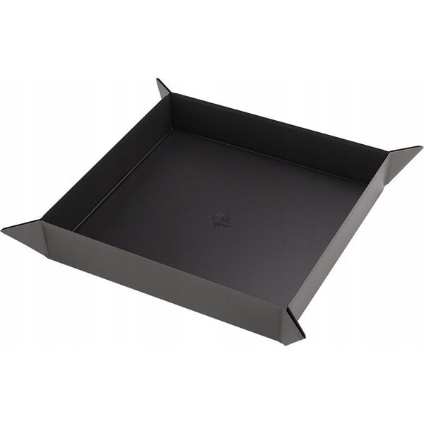Gamegenic Gamegenic: Magnetic Dice Tray - Square - Black/Gray