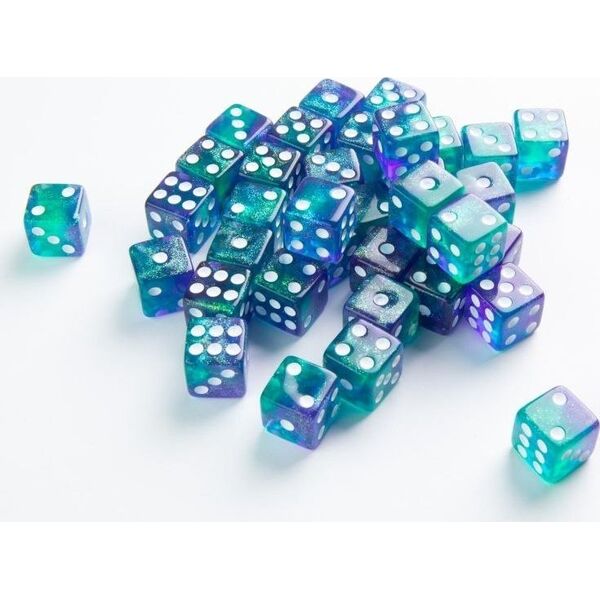 Gamegenic Gamegenic: Galaxy Series - D6 Dice Set (12 mm) - Neptune