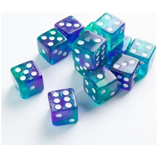 Gamegenic Gamegenic: Galaxy Series - D6 Dice Set (16 mm) - Neptune