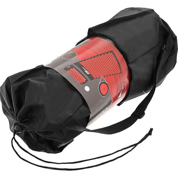 Eb Fit MATA Z PODUSZKĄ DO AKUPRESURY JOGI MASAŻU ZIELONO BRĄZOWA 68x42x2CM EB FIT