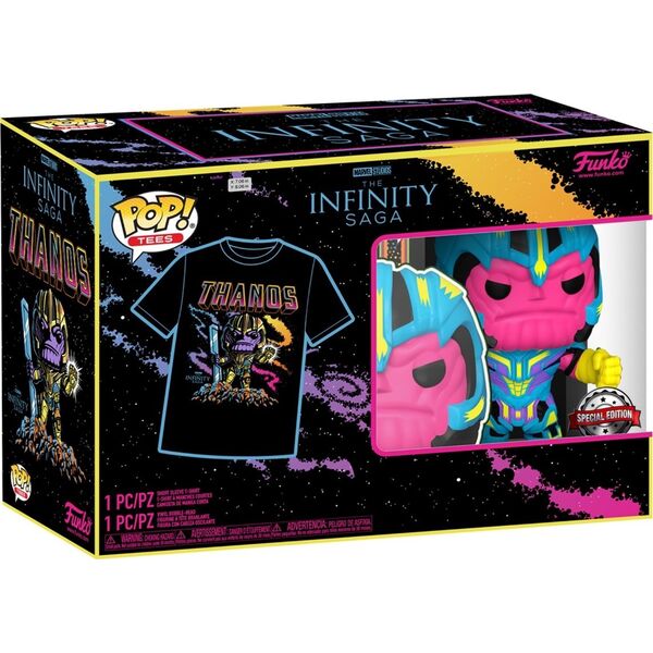 Figurka Funko! POP AND TEE Marvel Thanos (BKLT) L
