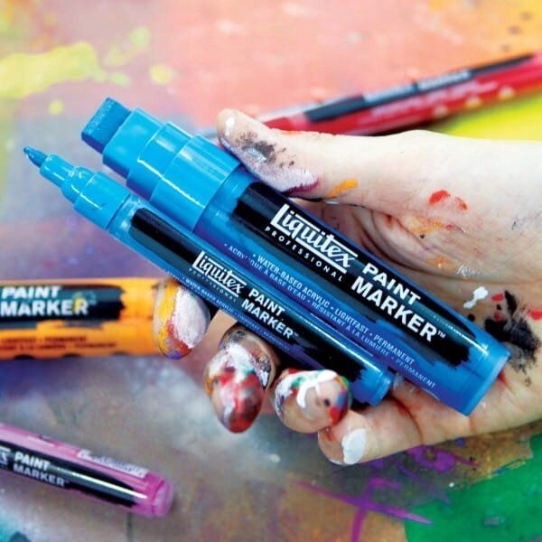 BaByliss Paint Marker Wide Fluorescent Yellow 981