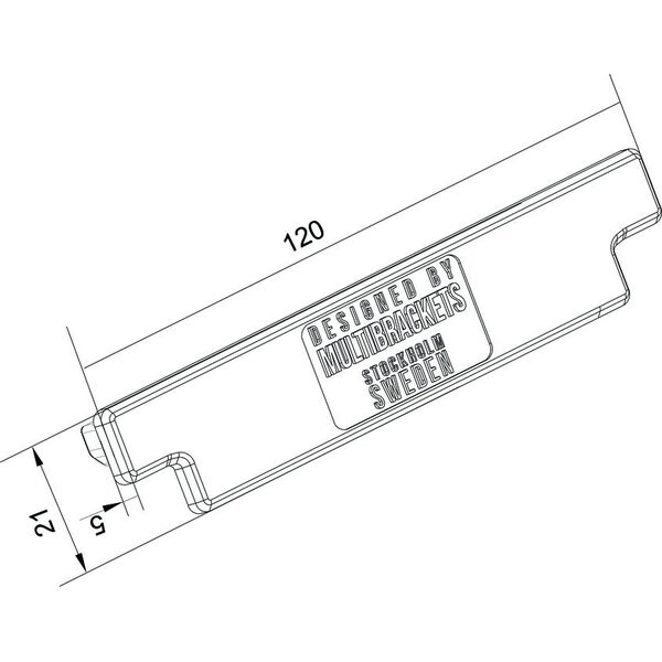 MultiBrackets M Pro Series - Rail End Cover Pro Series Parts