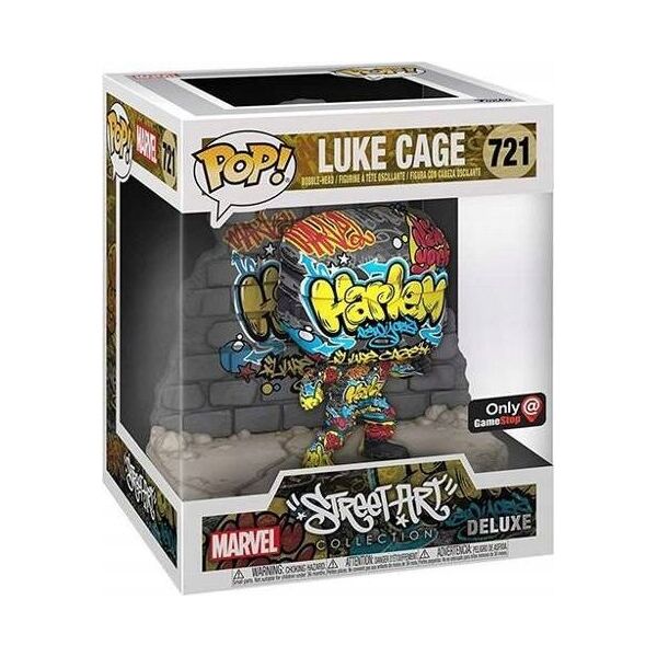 Figurka Funko POP! 721: Marvel Deluxe Street Art Collection - Luke Cage (EB Exclusive)