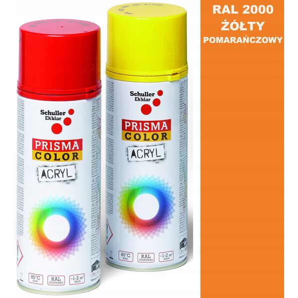 Schuller spray maling - Prisma Color RAL 2000