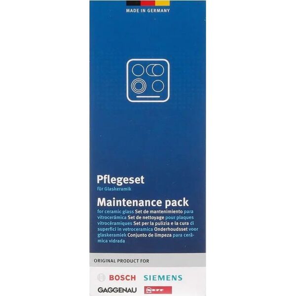 Bosch BSH Pflegeset für Glaskeramik