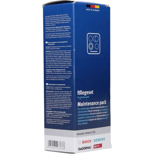 Bosch BSH Pflegeset für Glaskeramik