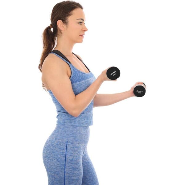 Eb Fit ZESTAW HANTLI VDB 12KG STOJAK CHOINKA ENERO FIT