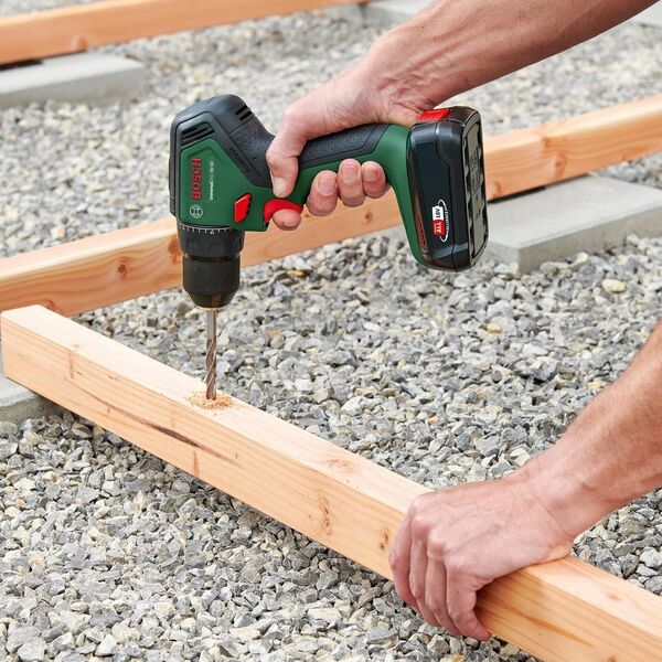 Wiertarko-wkrętarka Bosch Bosch cordless drill/driver UniversalDrill 18V-60 (green/black, 2x Li-ion batteries 2.0Ah, case, POWER FOR ALL ALLIANCE)