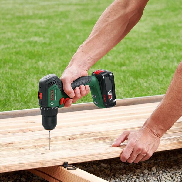 Wiertarko-wkrętarka Bosch Bosch cordless drill/driver UniversalDrill 18V-60 (green/black, 2x Li-ion batteries 2.0Ah, case, POWER FOR ALL ALLIANCE)