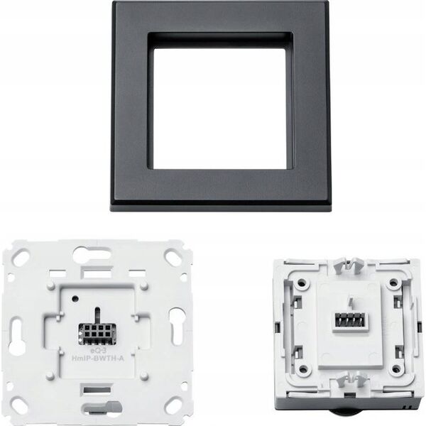 HomeMatic IP Homematic IP wall thermostat with switching output (HmIP-BWTH-A) (anthracite, for brand switch 230V)