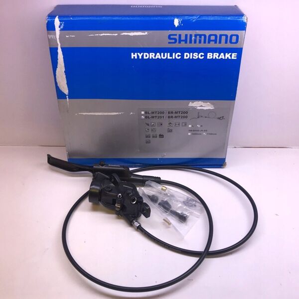 Shimano Hidrauliniai diskiniai stabdžiai Shimano MT201, galiniai