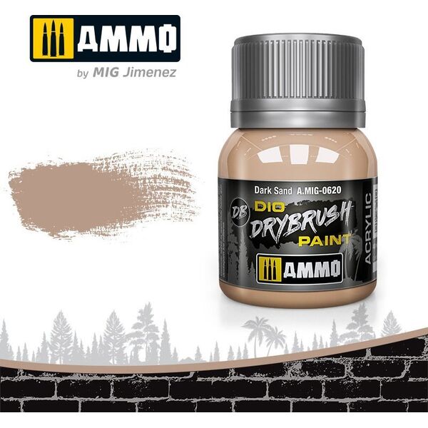 Vallejo Ammo: DIO Drybrush - Dark Sand