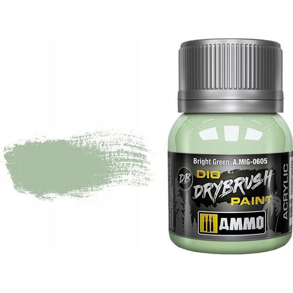 Vallejo Ammo: DIO Drybrush - Bright Green
