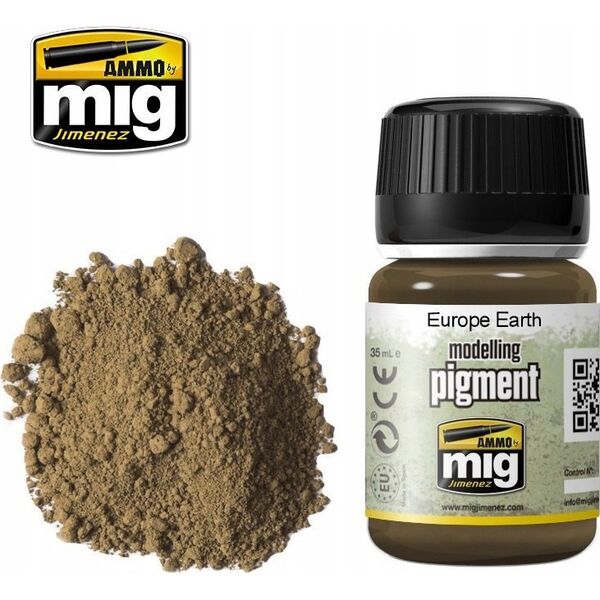 Vallejo Ammo: Modelling Pigment - Europe Earth (35 ml)