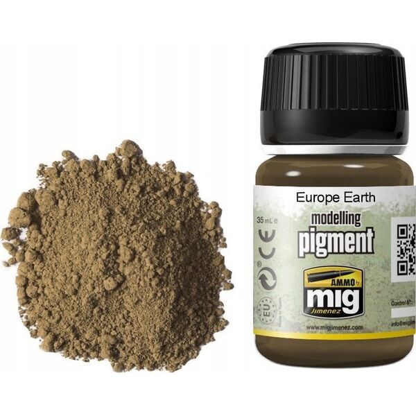 Vallejo Ammo: Modelling Pigment - Europe Earth (35 ml)