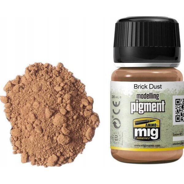 Vallejo Ammo: Modelling Pigment - Brick Dust (35 ml)