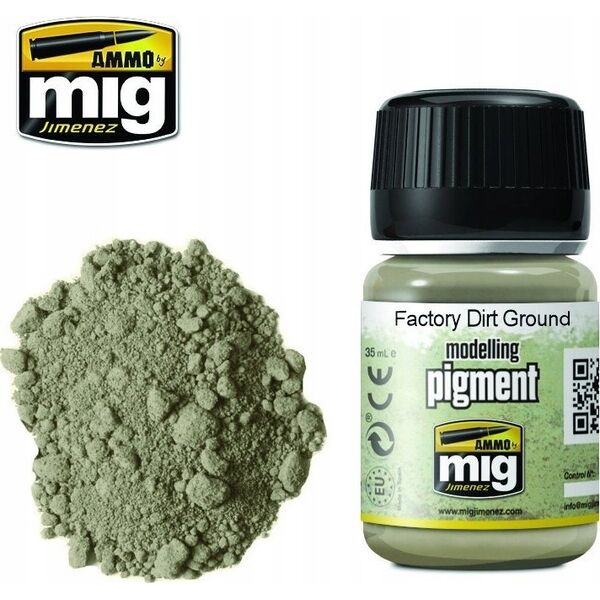 Vallejo Ammo: Modelling Pigment - Factory Dirt Ground (35 ml)