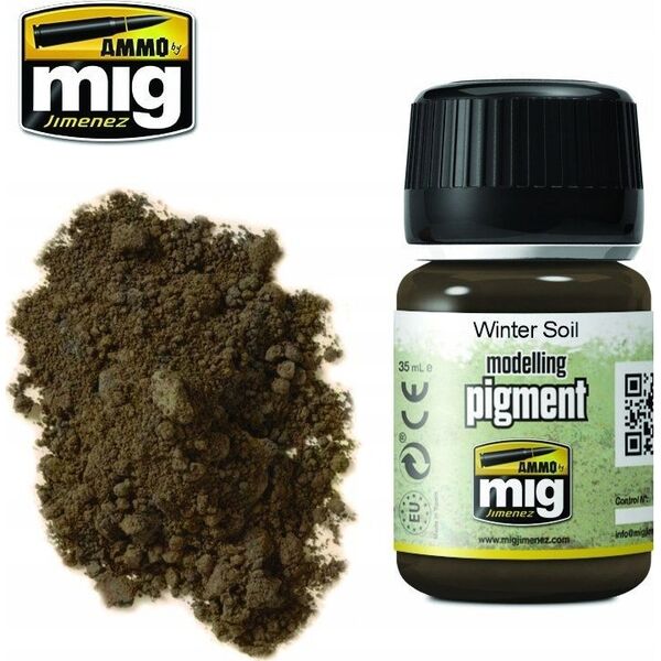 Vallejo Ammo: Modelling Pigment - Winter Soil (35 ml)