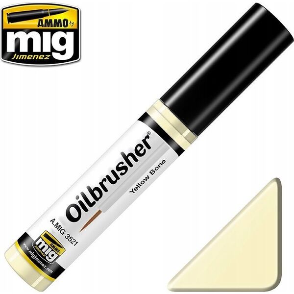 Vallejo Ammo: Oilbrusher - Yellow Bone (10 ml)