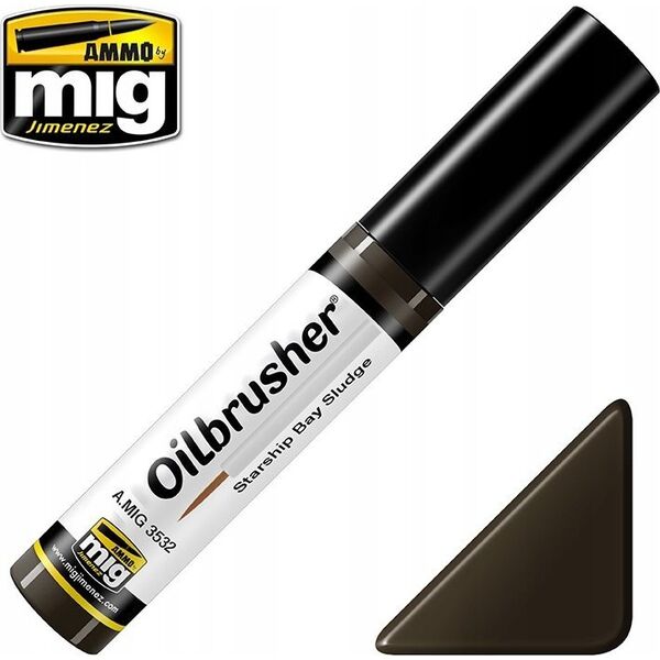 Vallejo Ammo: Oilbrusher - Starship Bay Sludge (10 ml)