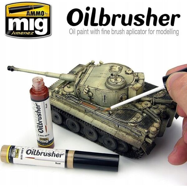 Vallejo Ammo: Oilbrusher - Mecha Light Green (10 ml)