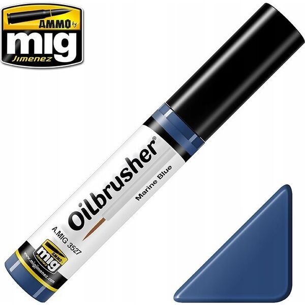 Vallejo Ammo: Oilbrusher - Marine Blue (10 ml)