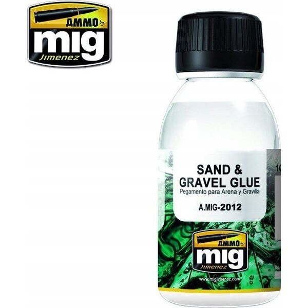Vallejo Ammo: Sand & Gravel Glue (100 ml)