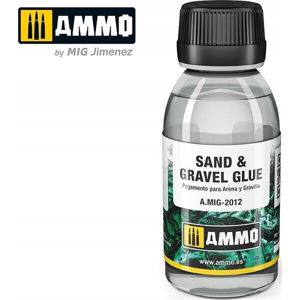 Vallejo Ammo: Sand & Gravel Glue (100 ml)