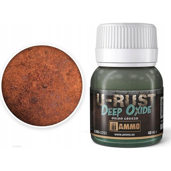 Vallejo Ammo: U-Rust - Deep Oxide (40 ml)