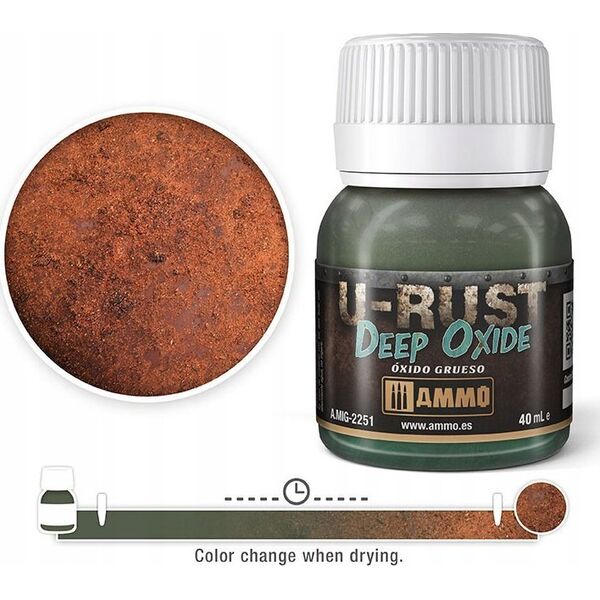 Vallejo Ammo: U-Rust - Deep Oxide (40 ml)