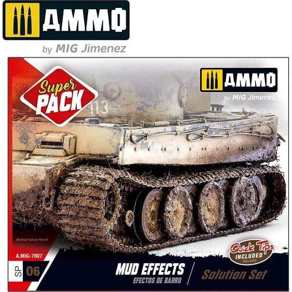 Vallejo Ammo: Super Pack - Mud Effects Solution Set