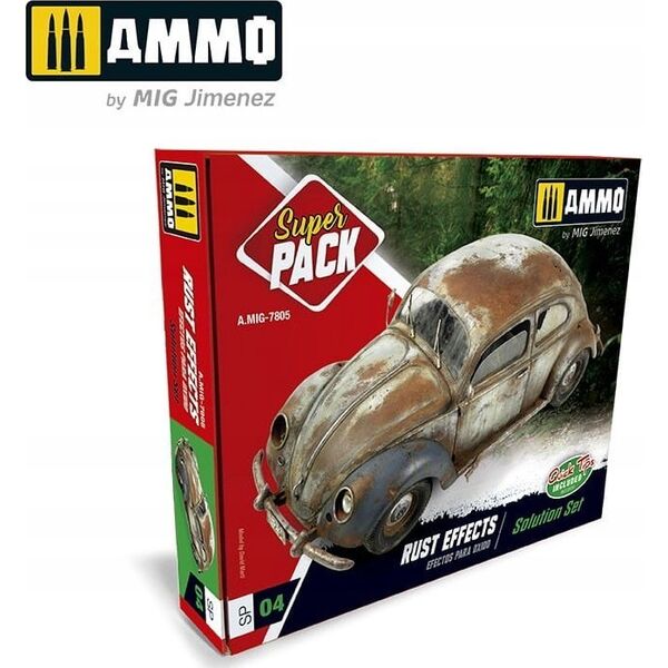 Vallejo Ammo: Super Pack - Rust Effects Solution Set