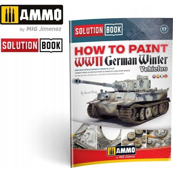 Vallejo Ammo: Solution Box Mini 17 - WWII German Winter Vehicles - Colors and Weathering System