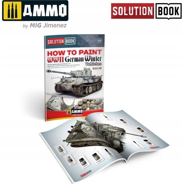 Vallejo Ammo: Solution Box Mini 17 - WWII German Winter Vehicles - Colors and Weathering System