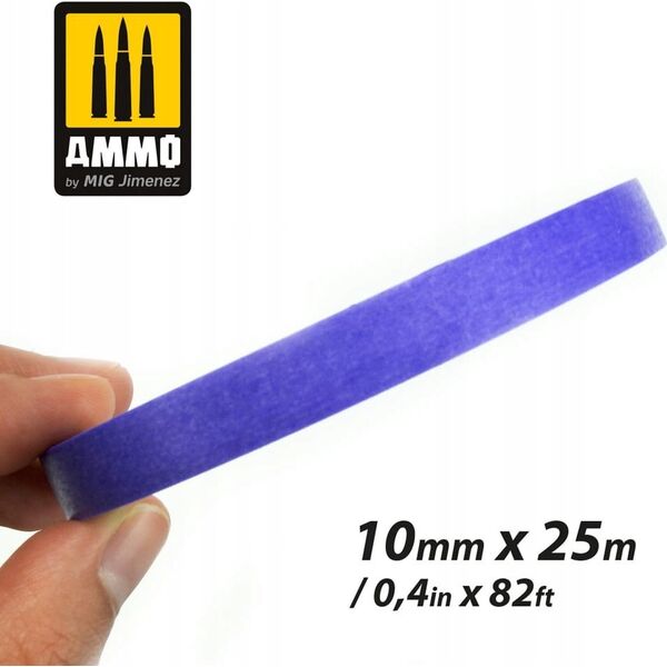 Vallejo Ammo: Softouch Velvet Masking Tape 3 (10 mm x 25 m) 