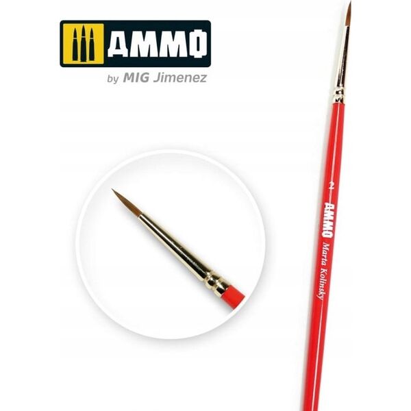 Vallejo Ammo: Marta Kolinsky Brush 2