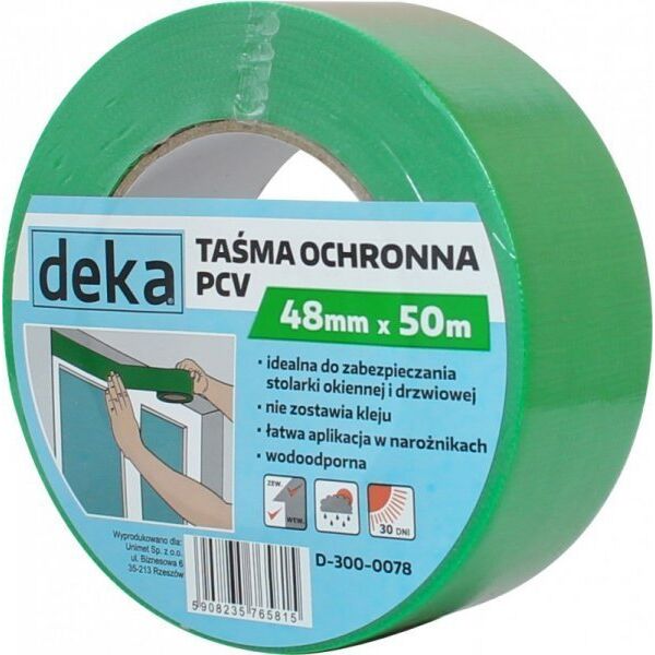 Deka TAÅMA OCHRONNA PCV DO STOLARKI 48MM*50M