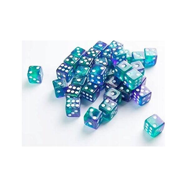 Gamegenic Gamegenic: Galaxy Series - D6 Dice Set (16 mm) - Aurora