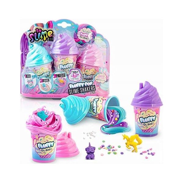 BigBuy Fun SO SLIME set Fluffy shaker 3-pack