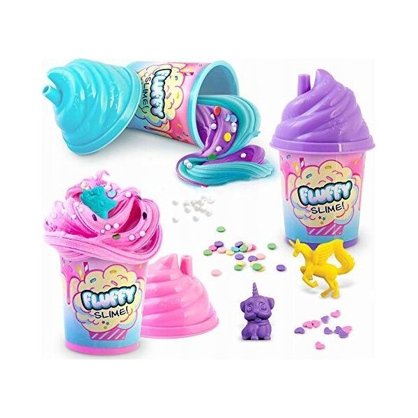 BigBuy Fun SO SLIME set Fluffy shaker 3-pack