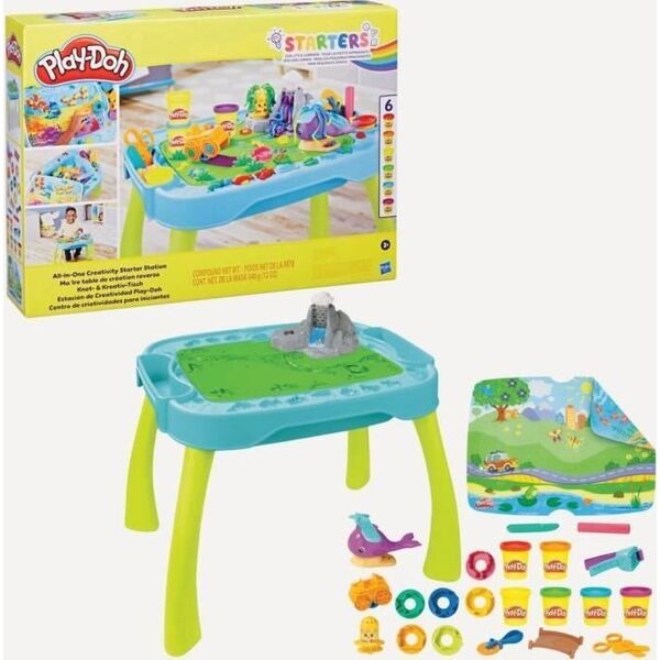 Play-Doh PLAY-DOH Playset 2 in 1 Creativity starter station