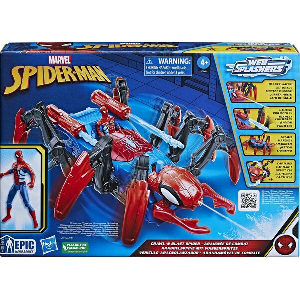 Figurka Hasbro SPIDER-MAN playset Crawl n blast Spider